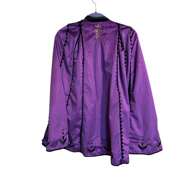 Disney Store Frozen Anna Purple Cape Only Costume Halloween Size‎ 7/8 - Picture 2 of 8